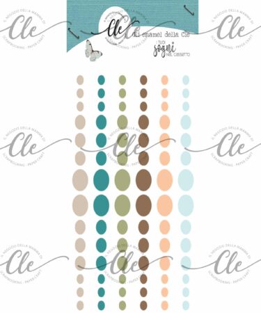 IL NEGOZIO DELLA MAMMA DI CLE – GLI ABBELLIMENTI DELLA CLE – COLLEZIONE I TUOI SOGNI NEL CASSETTO – MY 12 TALES OF 2021 – APRILE- ENAMEL DOTS