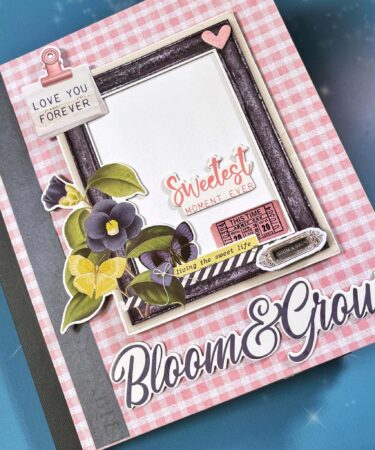 UN FLIPBOOK DI LAYOUT- INDIGO GARDEN -PRODOTTO CONTENITORE