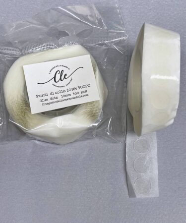 IL NEGOZIO DELLA MAMMA DI CLE - PUNTI COLLA FORTE 10 MM 300 PZ