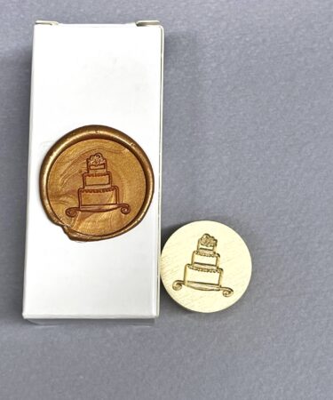 IL NEGOZIO DELLA MAMMA DI CLE- LE ATTREZZATURE DELLA CLE- COLLEZIONE IL NOSTRO GIORNO-  SIGILLO IN CERALACCA TORTA NUZIALE