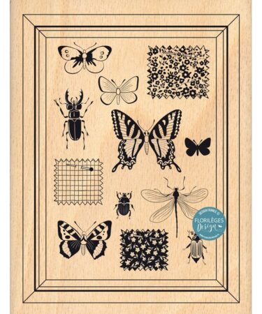 FLORILEGES DESIGN – Timbro in legno CADRE PRÉCIEUX