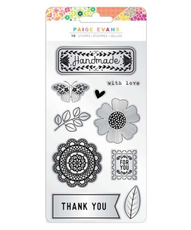 Paige Evans Splendid Clear Stamps 10/Pkg