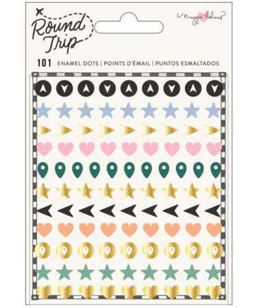 Maggie Holmes Round Trip Enamel Dots 101/Pkg