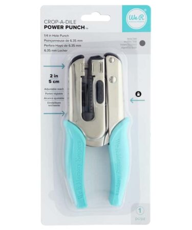 We R Memory Keepers Power Punch 1/4 Inch Crop-A-Dile Tool