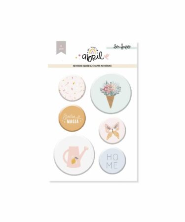 LORA BAILORA - Abbellimenti adesivi Chapas UN NUEVO ABRIL