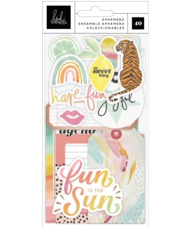 Heidi Swapp Sun Chaser Ephemera Die-Cuts 56/Pkg