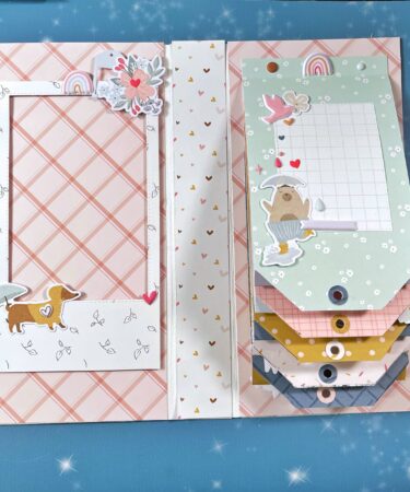 Alternative view of MINI ALBUM LORA BAILORA ABRIL - PRODOTTO CONTENITORE