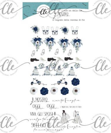 IL NEGOZIO DELLA MAMMA DI CLE -GLI ABBELLIMENTI DELLA CLE – COLLEZIONE IL NOSTRO GIORNO - RUB-ONS