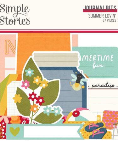 SIMPLE STORIES - COLLEZIONE SUMMER LOVIN' - JOURNAL BITS