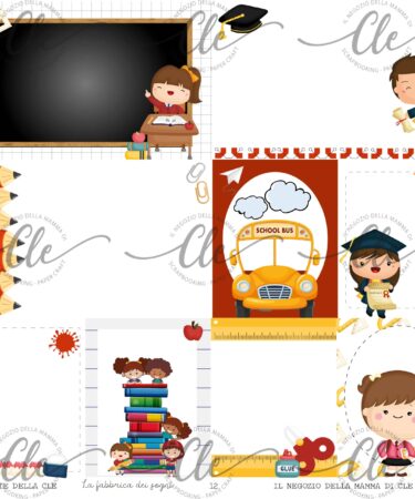 IL NEGOZIO DELLA MAMMA DI CLE -LE CARTE DELLA CLE - COLLEZIONE LA FABBRICA DEI SOGNI -  CARTA NUM. 12