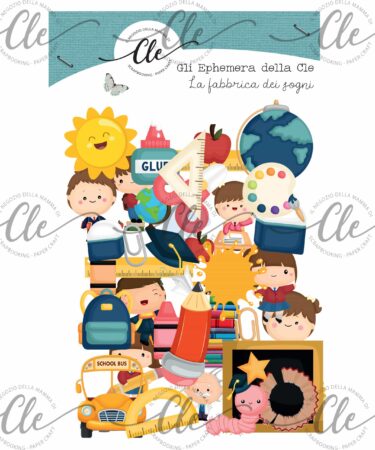 IL NEGOZIO DELLA MAMMA DI CLE -GLI ABBELLIMENTI DELLA CLE - COLLEZIONE LA FABBRICA DEI SOGNI- EPHEMERA