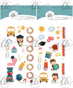 IL NEGOZIO DELLA MAMMA DI CLE -GLI ABBELLIMENTI DELLA CLE - COLLEZIONE LA FABBRICA DEI SOGNI- PUFFY STICKERS