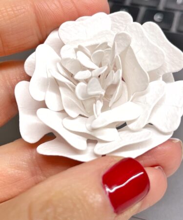 Alternative view of IL NEGOZIO DELLA MAMMA DI CLE -LE FUSTELLE DELLA CLE - ROLLED FLOWERS - FLOWER 1