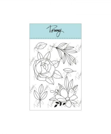 TOMMY ART- Tommy clear stamps – Flowers
