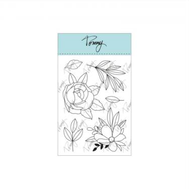 TOMMY ART- Tommy clear stamps – Flowers