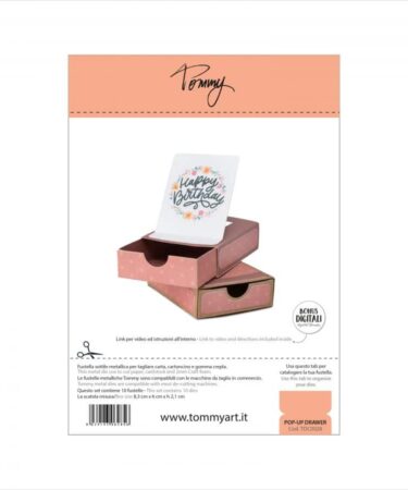 TOMMY ART- Tommy fustella – Pop-up drawer