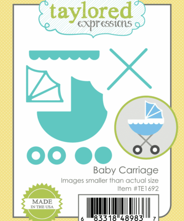 TAYLORED EXPRESSIONS - set di fustelle Baby Carriage