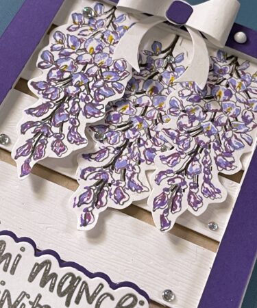 Alternative view of WISTERIA CARD- PRODOTTO CONTENITORE