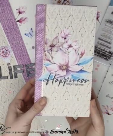 IL NEGOZIO DELLA MAMMA DI CLE - TUTORIAL GRATUITO IN PDF - SERENA TESTA MINI ALBUM VOLA SEMPRE PIù IN ALTO