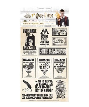 Paper House Harry Potter Stickers 4/Sht