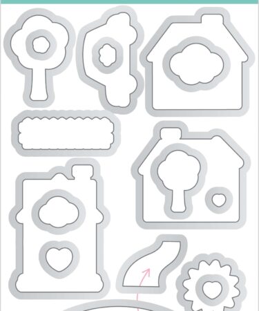 DOODLEBUG - COLLEZIONE MY HAPPY PLACE - Happy Home Doodle Cuts