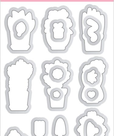 DOODLEBUG - COLLEZIONE MY HAPPY PLACE - Garden Girl Doodle Cuts