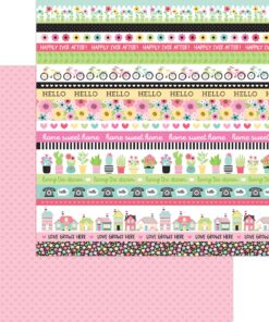 DOODLEBUG - COLLEZIONE MY HAPPY PLACE - Love This! Double-Sided Cardstock
