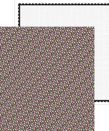 DOODLEBUG - COLLEZIONE MY HAPPY PLACE - Garden Party Double-Sided Cardstock