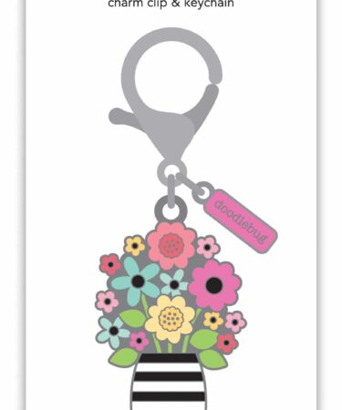 DOODLEBUG - COLLEZIONE MY HAPPY PLACE - Bright Bouquet Just Charming Clip