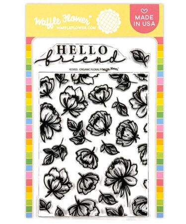 WAFFLE FLOWER - Organic Floral Stamp Set