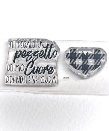 IL NEGOZIO DELLA MAMMA DI CLE- I TIMBRI DELLA CLE- TIMBRO TI REGALO UN PEZZETTO DI CUORE