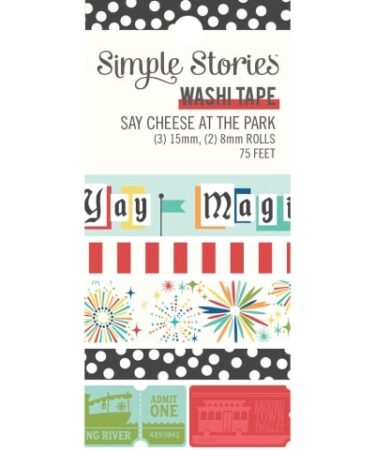 SIMPLE STORIES - COLLEZIONE SAY CHEESE AT THE PARK - WASHI TAPE