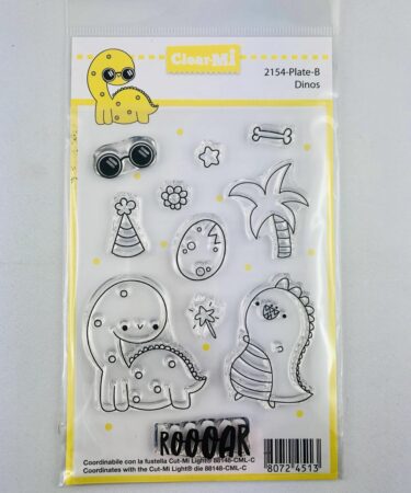 IMPRONTE D'AUTORE - set di timbri DINOS