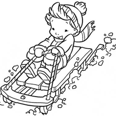 IMPRONTE D'AUTORE - TIMBRO IN GOMMA - Lo Slittino