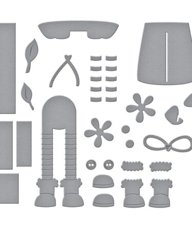 Spellbinders Shopping Spree Etched Dies