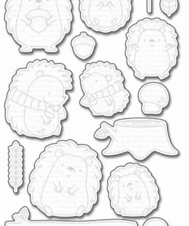 MY FAVORITE THINGS - Set di fustelle Happy Hedgehogs