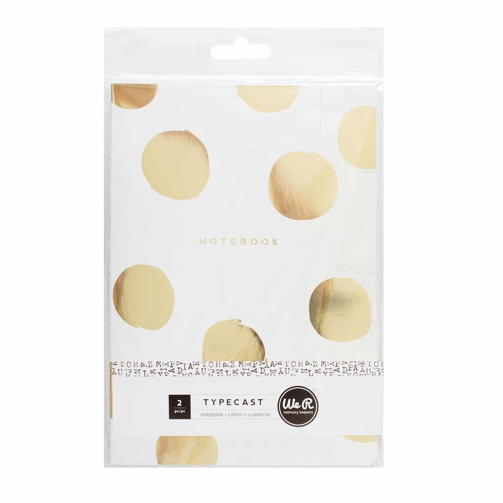 WE R MEMORY KEEPERS - NOTEBOOK Typecast