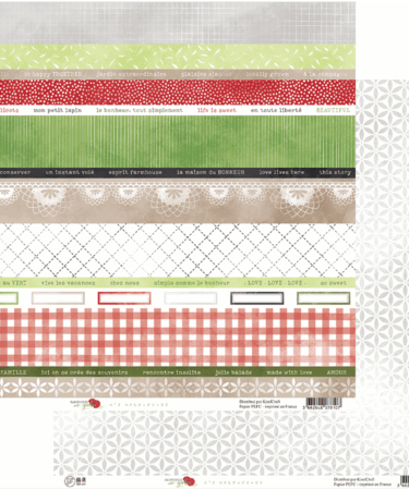 HA PI Little Fox -Collezione Farmhouse garden Carta num. 2