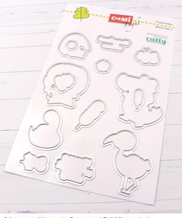 IMPRONTE D'AUTORE - set di fustelle Tropical Vibes