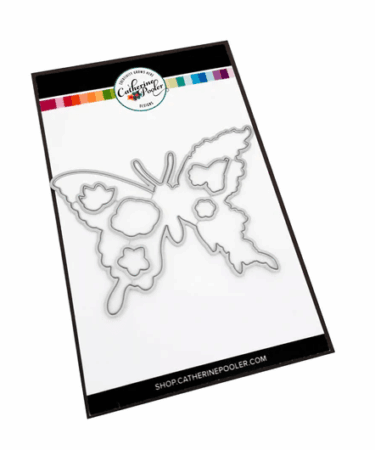 CATHERINE POOLER - set di fustelle Butterfly in Bloom