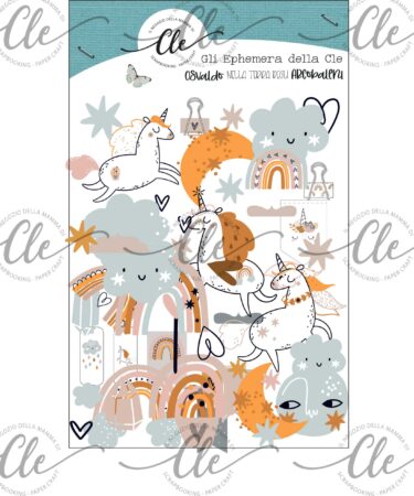 IL NEGOZIO DELLA MAMMA DI CLE - GLI ABBELLIMENTI DELLA CLE - OSVALDO NELLA TERRA DEGLI ARCOLBALENI -EPHEMERA