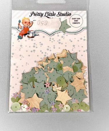 PRETTY LITTLE STUDIO - BABY SAM MINT CONFETTI