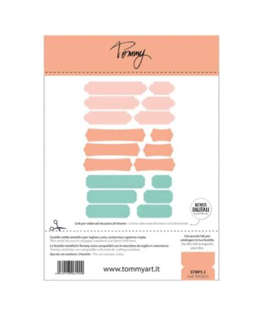 TOMMY ART- Fustella metallica STRIPS 2