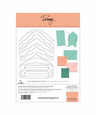 TOMMY ART- Fustella metallica ENVELOPE BUILDER