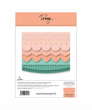TOMMY ART- Fustella metallica BORDER BUILDER 2