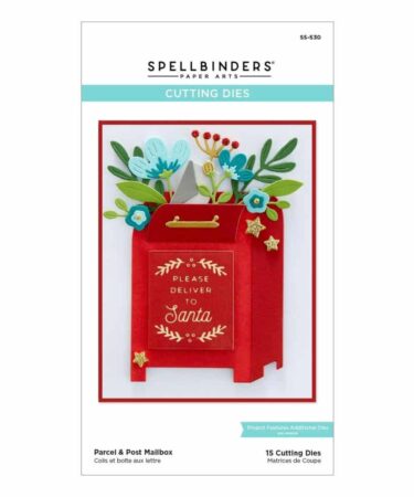 Spellbinders Etched Dies - Parcel & Post Mailbox