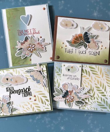 UN PAIO DI CARD AUTUNNALI- PRODOTTO CONTENITORE