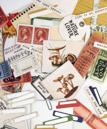 Alternative view of 49 And Market - Collezione Curators Essential -  Die cut -  Ephemera Bits