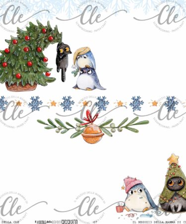 IL NEGOZIO DELLA MAMMA DI CLE - LE CARTE DELLA CLE - IL NATALE DELLA BANDA CICCIOTTI - CARTA NUM. 7