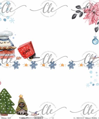 IL NEGOZIO DELLA MAMMA DI CLE - LE CARTE DELLA CLE - IL NATALE DELLA BANDA CICCIOTTI - CARTA NUM. 10